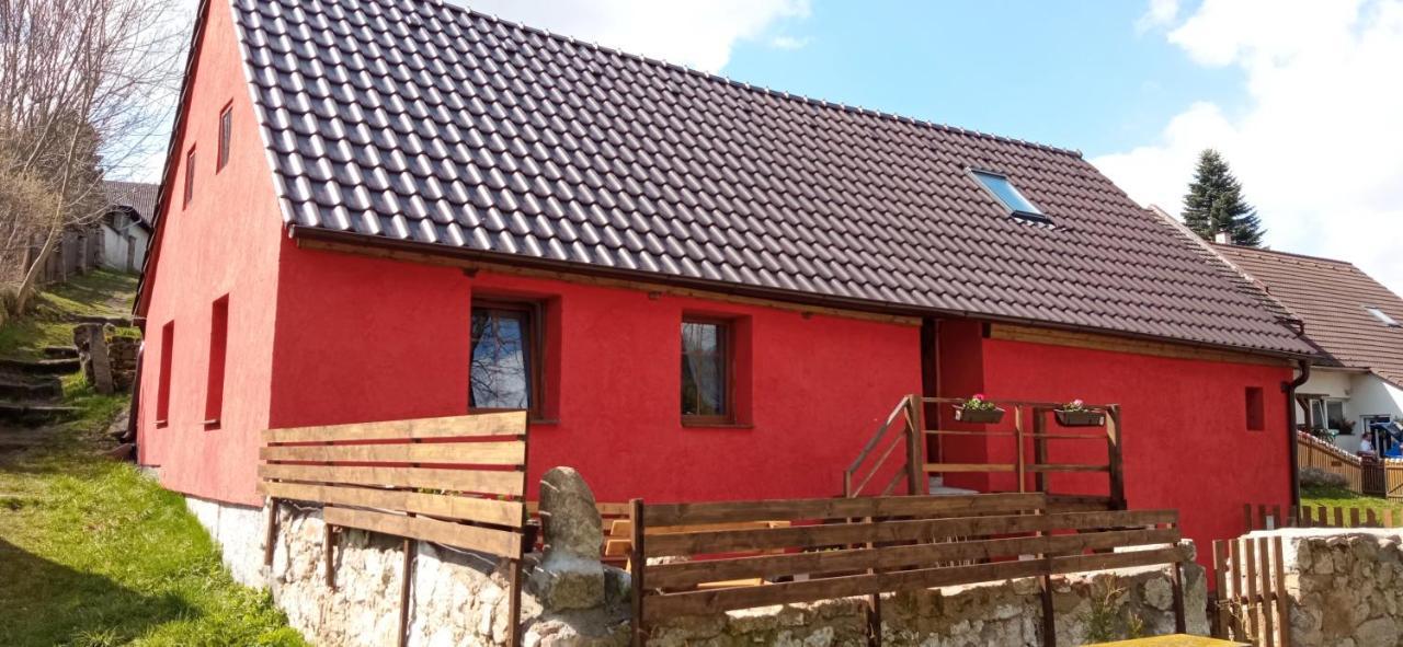 Chalupa Jahudka Kunžak Esterno foto
